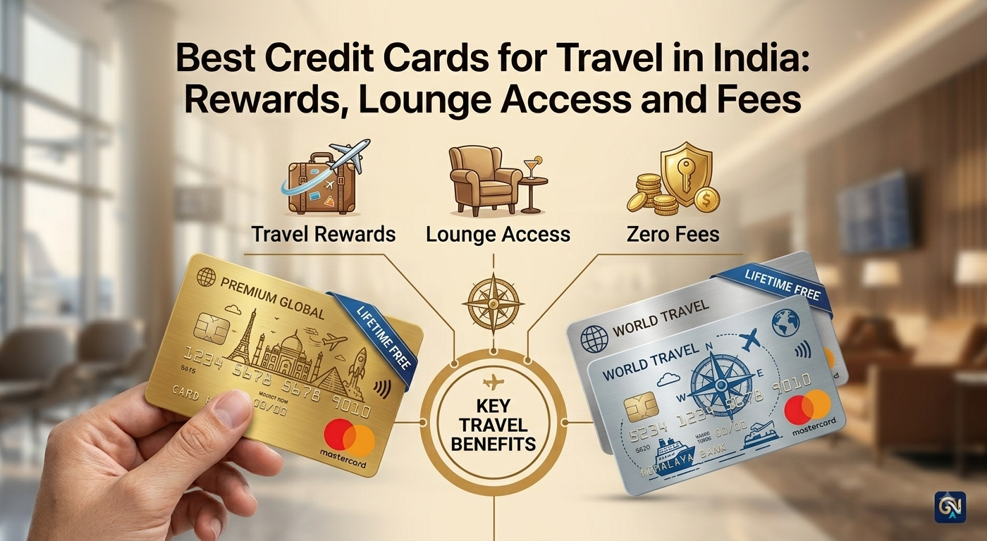 Best Credit Cards for Travel in India: Rewards, Lounge Access and Fees